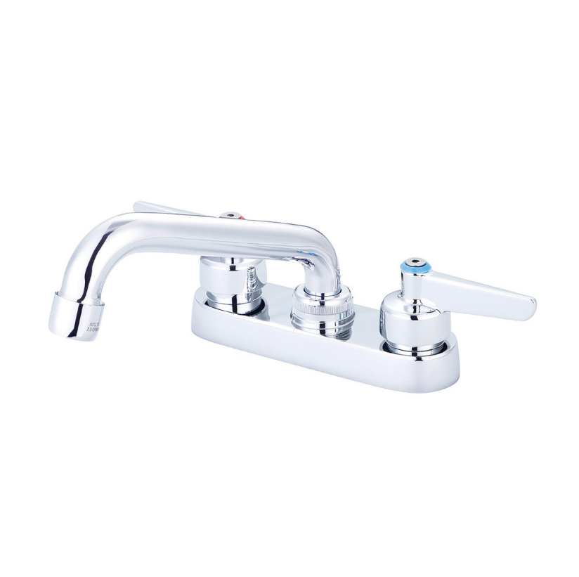 Central Brass 0084LE0 Bar/Laundry 6" Tube Spout Polished Chrome